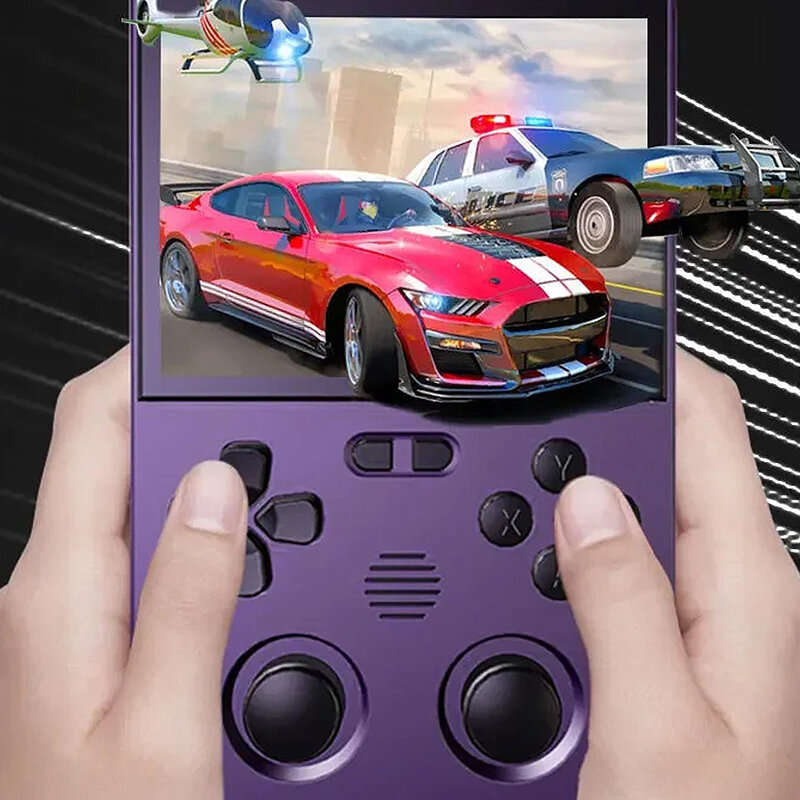 Coopreme XU10 Handheld Gaming Console with Dual Joysitck LINUX RK3326S 64bit A35 Arcade Games Player