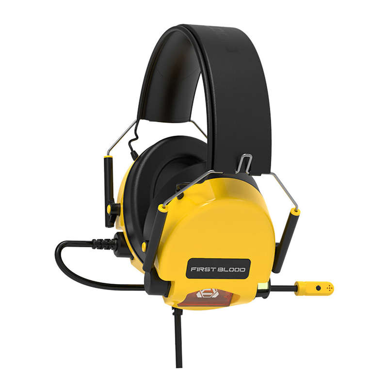 FirstBlood H10 Gaming Headset Foldable Headphone with Virtual 7.1 One-way Noise Reduction Microphone