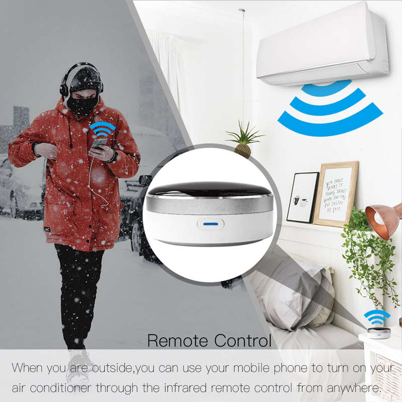 Tuya IR Smart Home Intelligent WIFI Infrared Remote Controller Voice Remote Control Works with Alexa