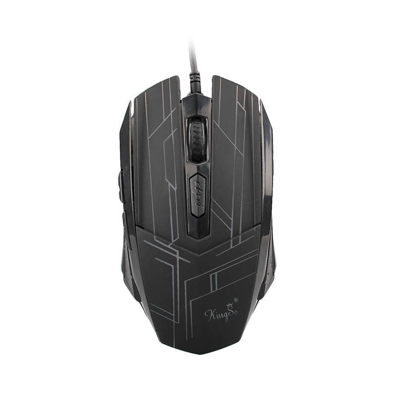 ELEGIANT T5 Wired Gaming Mouse 2400DPI LED Backlight USB Wired Optical Mouse Computer Mice for Home