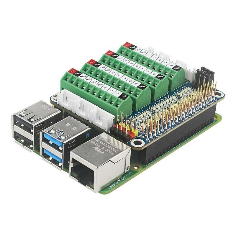 Raspberry Pi GPIO Test Expansion Board PCF8591 Module Onboard LED IO Port Detection ADC/DCA Sensor