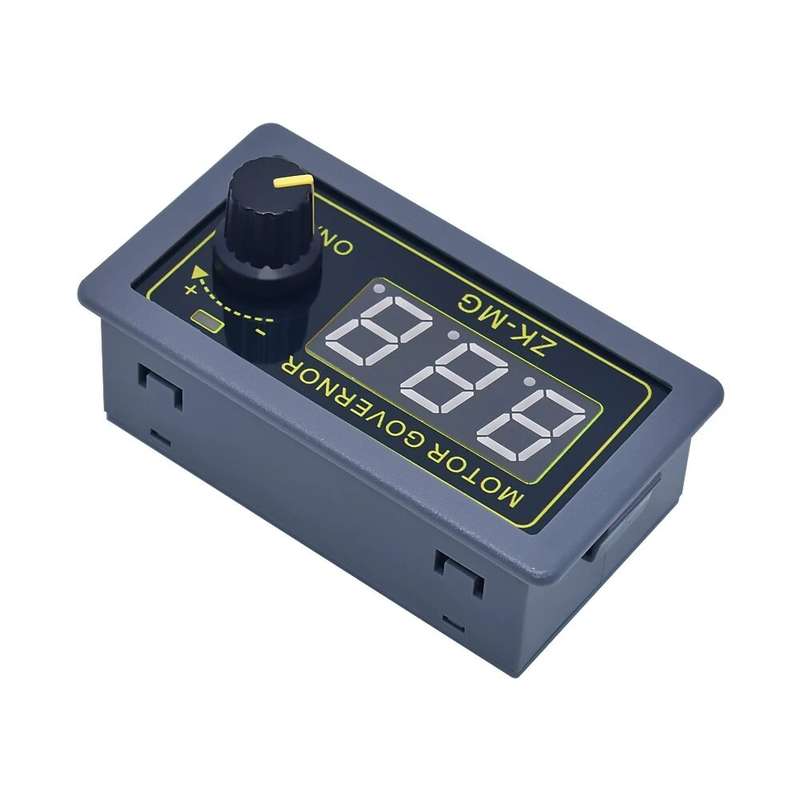 ZK-MG DC 5-30V 12V 24V 5A DC Motor Controller PWM Adjustable Speed Digital Display Encoder Duty Rati