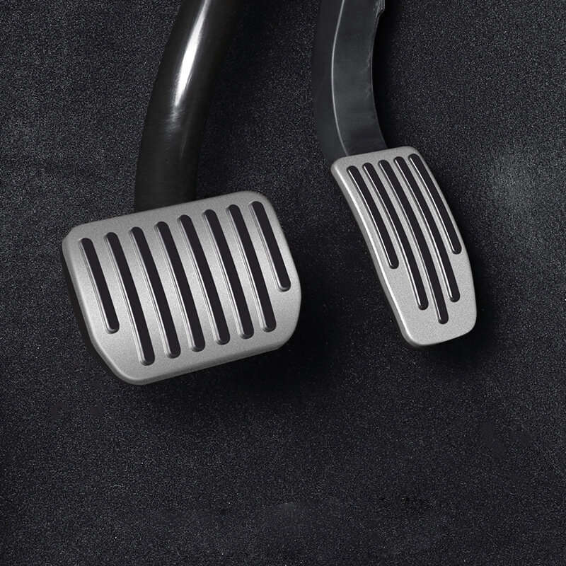 For Tesla Model 3/Y Accelerator Pedal Brake Pedal Aluminum Alloy Foot Brake Pedal Cover Rest Pedal