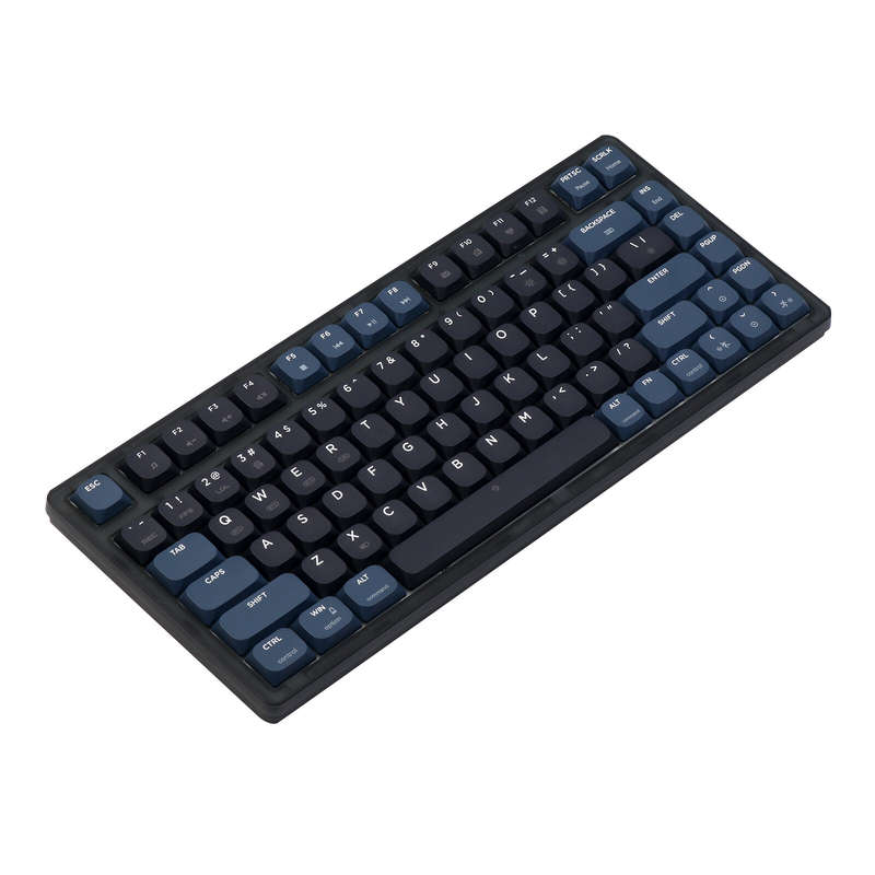 Ajazz AK832 75% LowProfile Mechanical Gaming Keyboard Gasket-mounted Bluetooth 5.1/2.4G Wireless & T