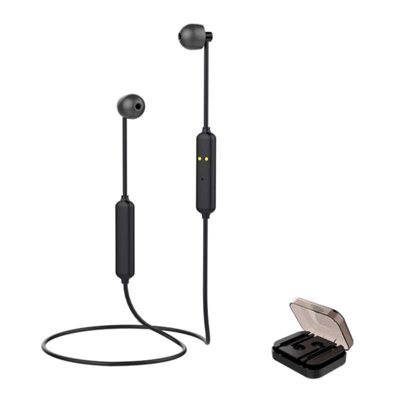 [bluetooth 5.0] Mini Sport Magnetic Wireless Headset Hifi Stereo Sound Wired Control Neckband Earpho