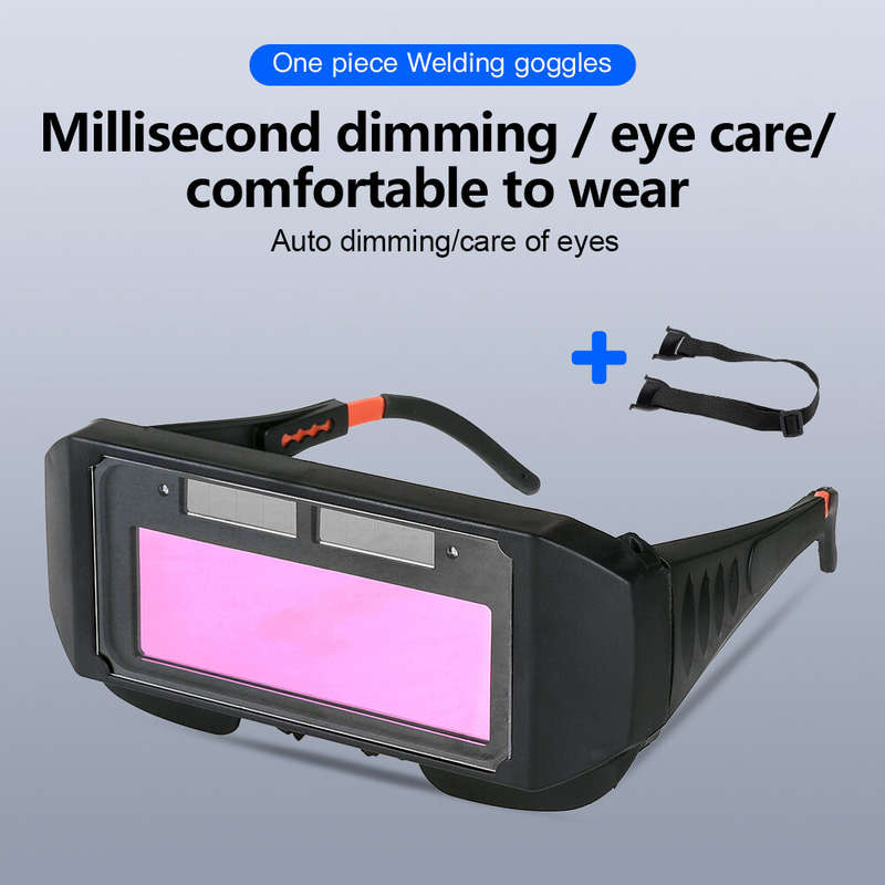 Automatic Dimming Welding Glasses Light Change Auto Darkening Anti-Eyes Shield Goggle for Welding Ma