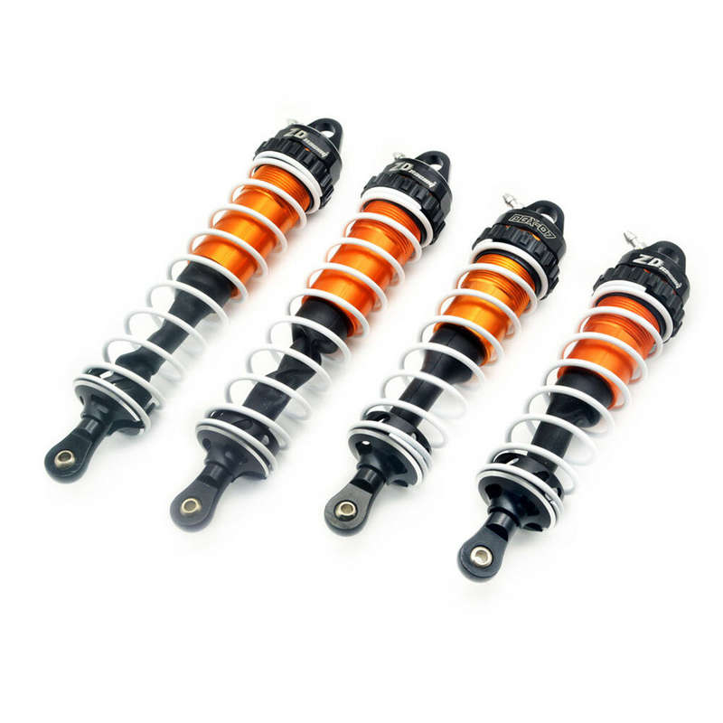 ZD Racing DBX-07 1/7 Metal Oil Filled Rear Shock Damper Absorber with Adjustment Ring 8659 RC Car Ve
