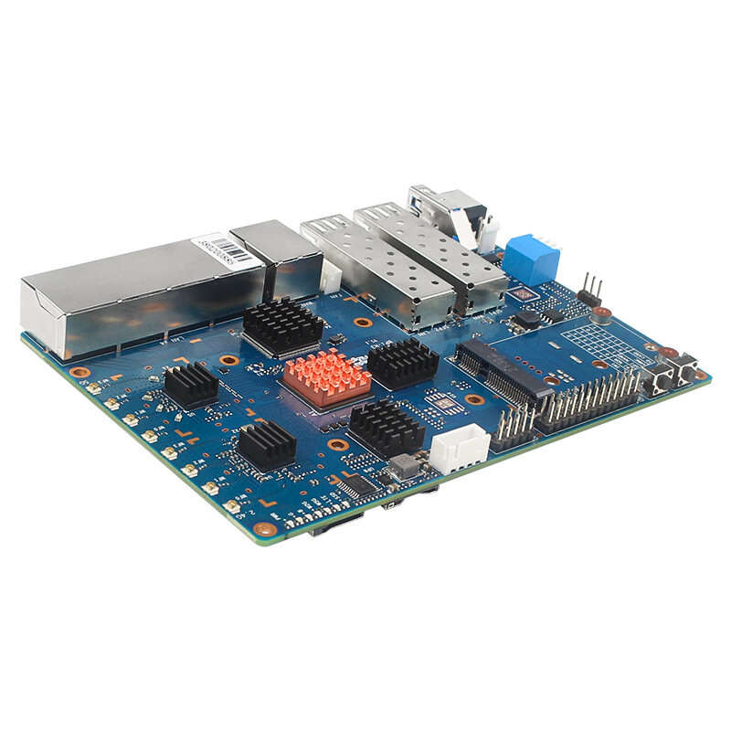 Banana Pi R3 Heat Sink Copper+Aluminum Passive Cooling Heatsinks for CPU Chip Cooling