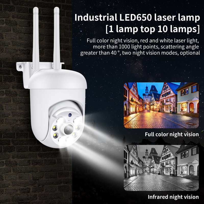 2MP 1080P HD Camera WIFI PTZ Control Video Surveillance Cameras Wireless Connect 360 Panoramic Two-w