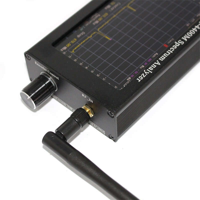 35M-4400MHz Spectrum Analyzer 4.3 inch LCD TFT Screen Handheld Simple Spectrum Analyzer Measurement
