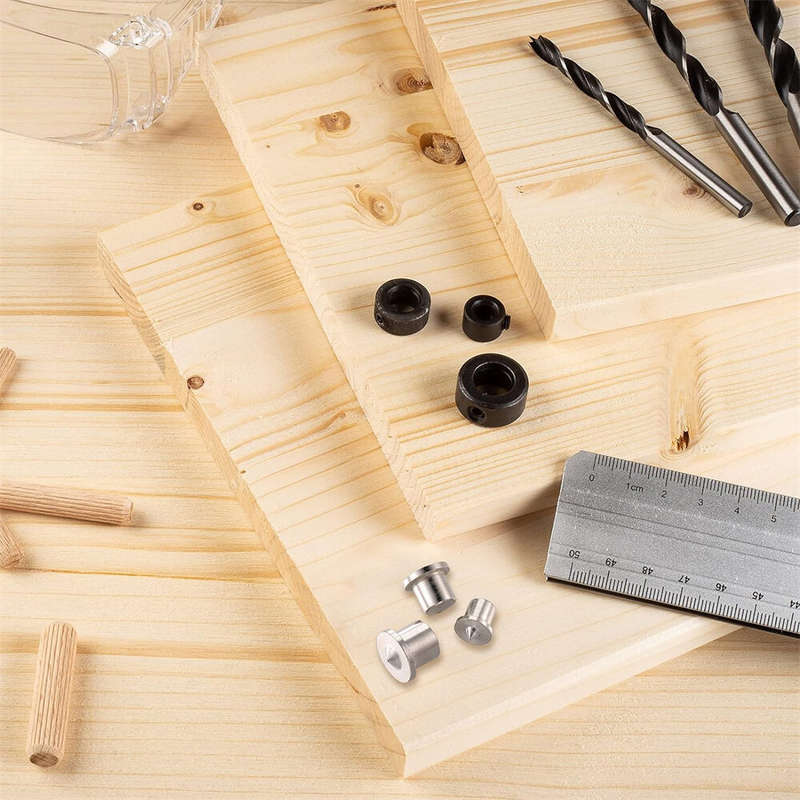 Alloy Steel Dowel and Tenon Center Transfer Plugs 20 Pieces 1/4 Inch Silver Durable Easy to Use for
