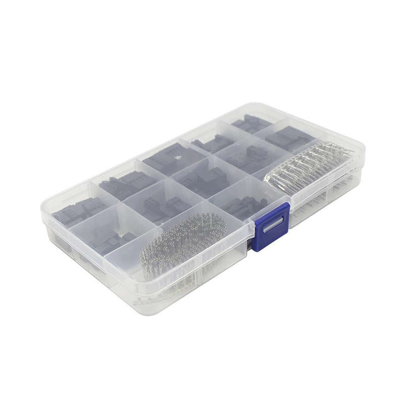 620PCS 2.54MM Dupont Cord Jumper Wire Pin Header Connector Rubber Shell Connector Housing with Termi