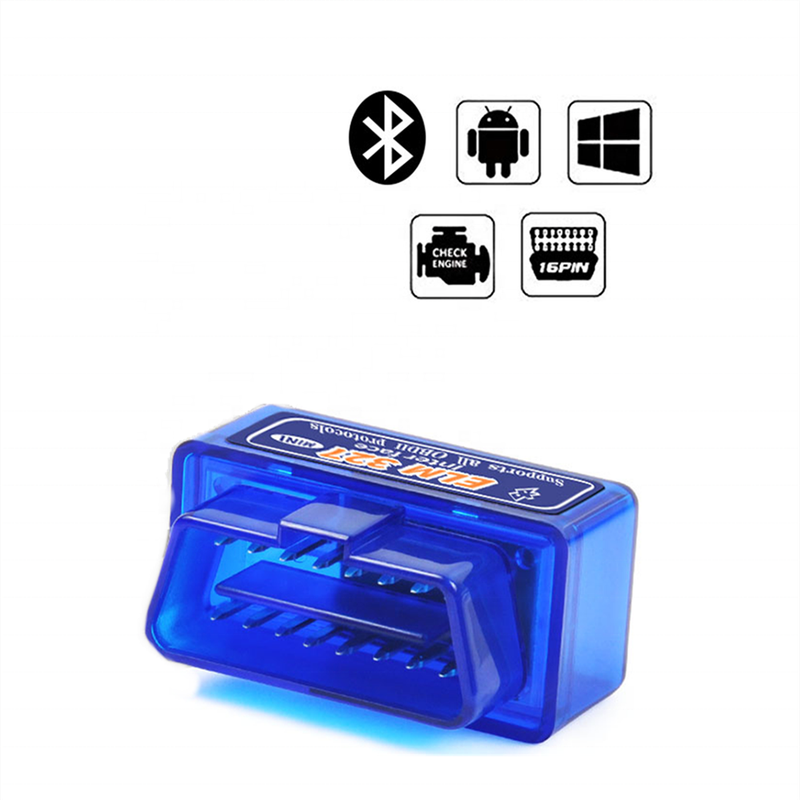 KINGBOLEN ELM327 V2.1 OBD2 Bluetooth Wireless Car Scanner Adapter Torque Auto Scan Tool Diagnostic I