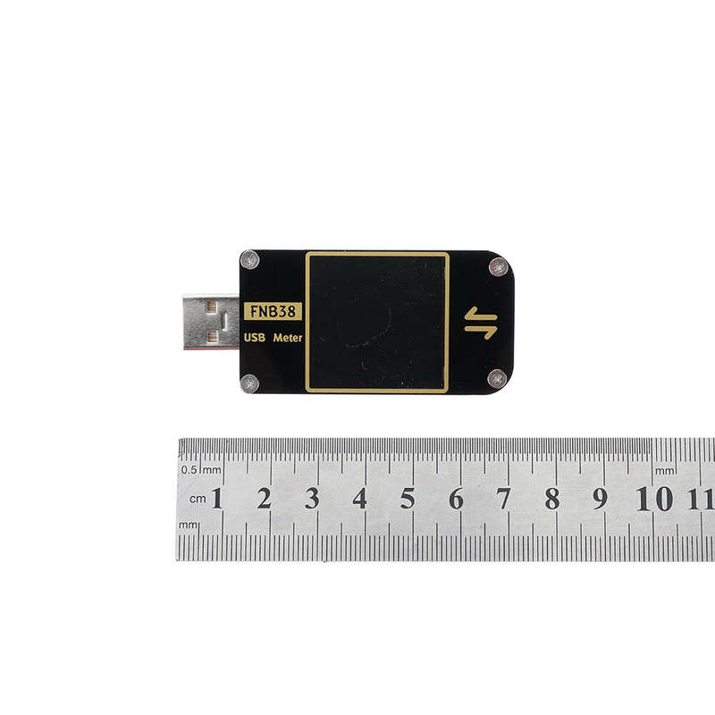 FNB38 Current Voltage Meter USB Tester QC4+ PD3.0 2.0 PPS Fast Charging Protocol Capacity Tester 5A
