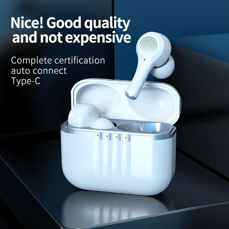 J7 TWS bluetooth 5.2 Earphone HiFi 9D Stereo Surround Sound ANC/ENC Noise Cancelling 500mAh Battery