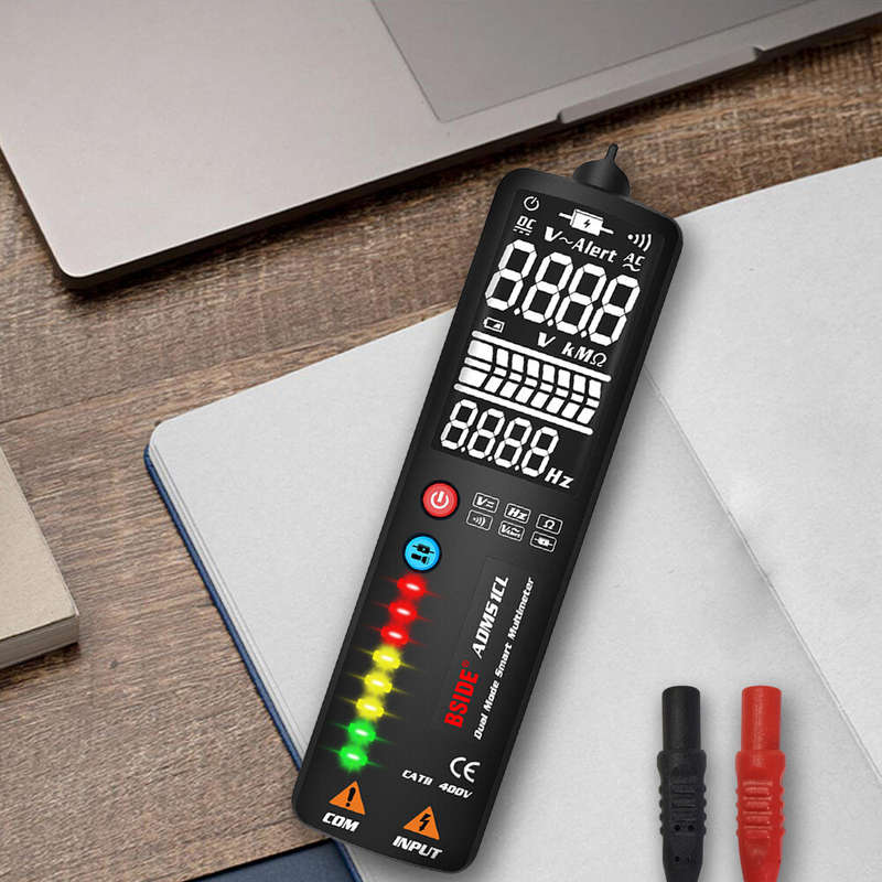 BSIDE ADMS1CL 2.4" LCD Backlight Dual Mode Smart Digital Multimeter 2000 Counts Auto Range Voltage D