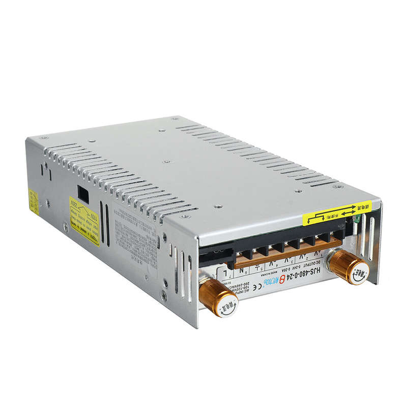 480W Dual Digital Display DC Switching Power Supply Current Limit Adjustable voltage 0-5V 12V 24V 36