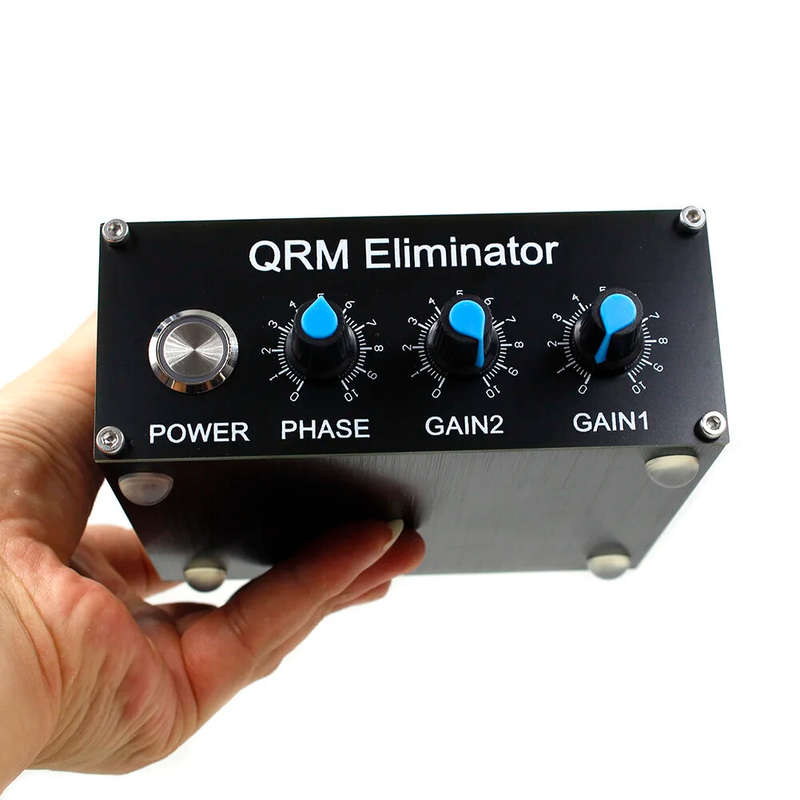 QRM Eliminator X-Fase HF Bands Second Generation 1-30 MHz Adjustable Canceller with Integrated PTT C