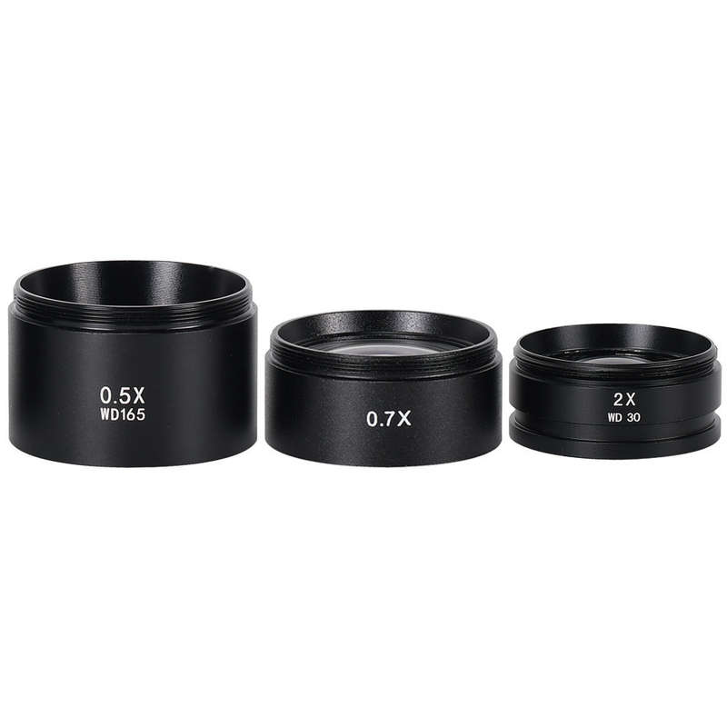 HAYEAR WD165 0.5X 0.7X 2.0X Auxiliary Objects Lens Microscope Camera Lens For Trinocular Binocular S