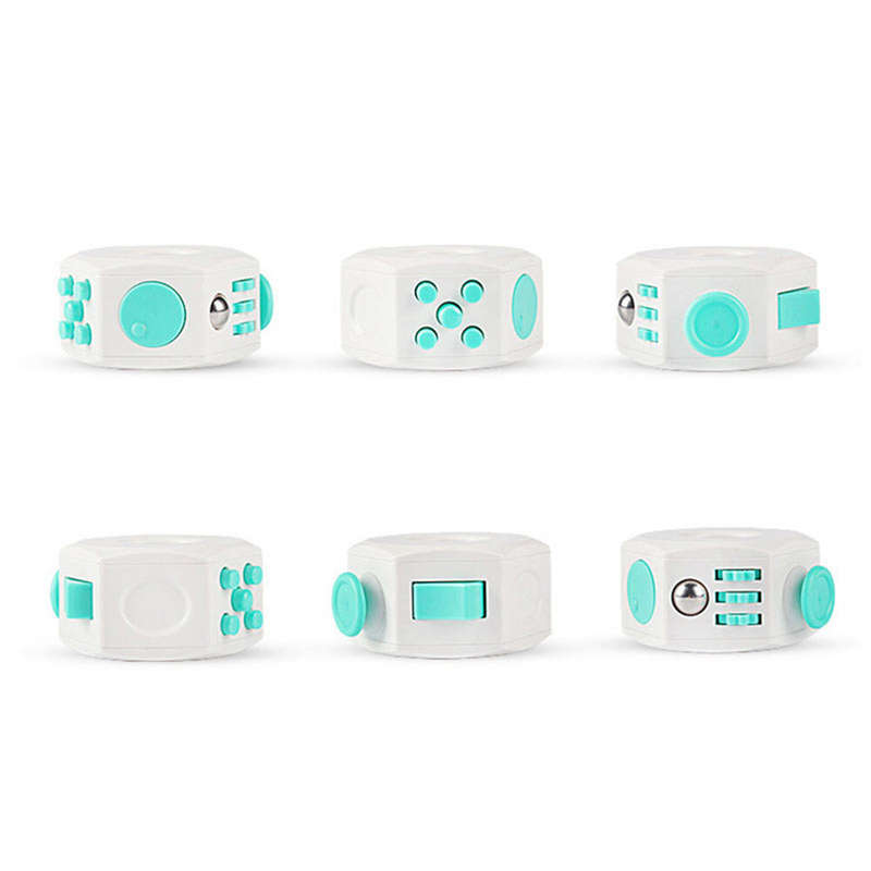 Anti Stress Cube Toy Decompression Toy 6 Faces Press Magic Stress and Anxiety Relief Depression Anti