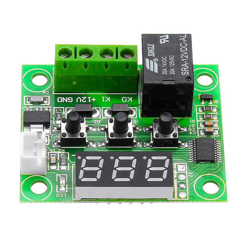 XH-W1209 DC 12V Thermostat Temperature Control Switch Thermometer Controller With Digital LED Displa