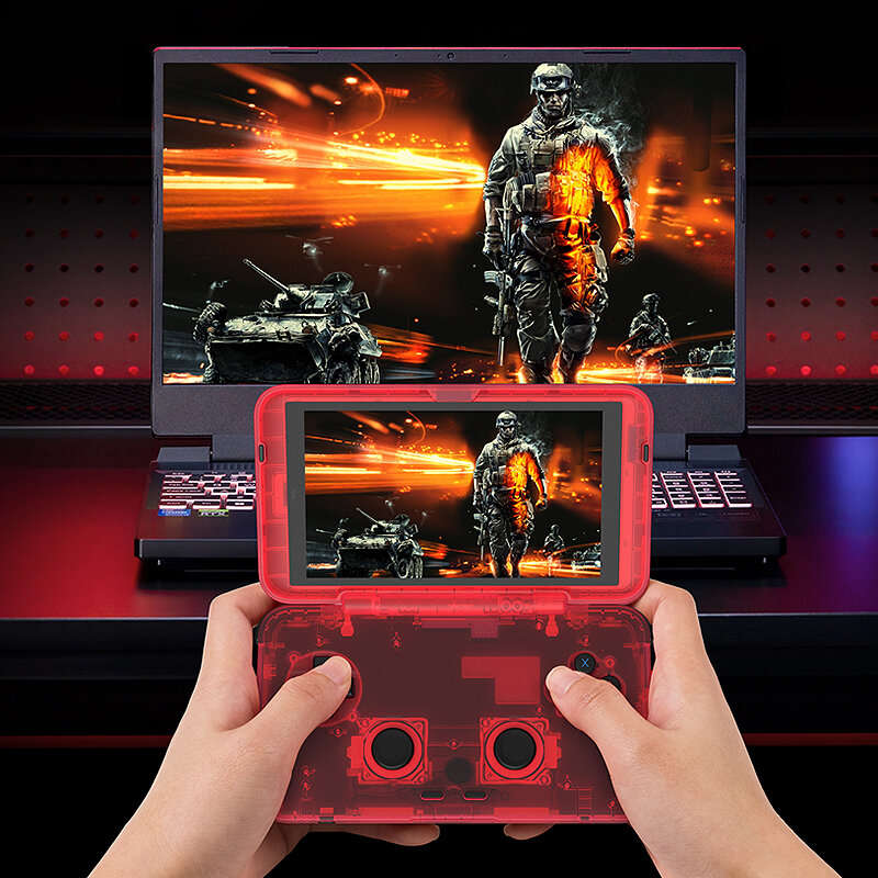 Retroid Pocket Flip 4.7inch HD Screen Handheld Game Console 4+128GB Android 11.0 Support 2.4G/5G Dua