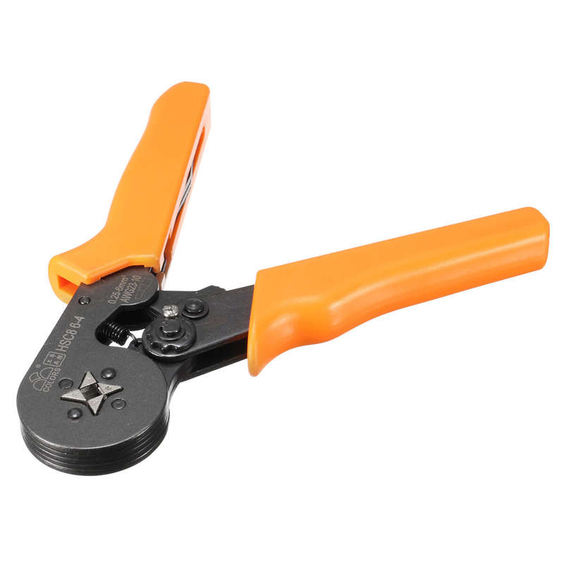 DANIU 23AWG to 10AWG Self Adjusting Ratcheting Ferrule Crimper Plier Tool with 800pcs Connector Term