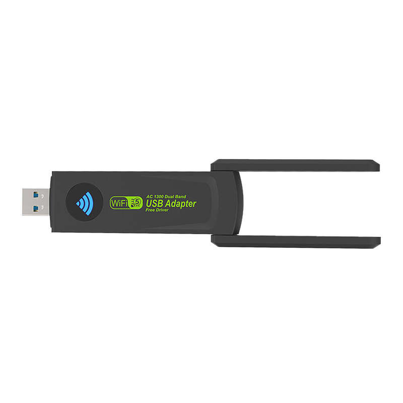 1300M USB3.0 WiFi Adapter 2.4G/5GHz Wireless Dual Band Wi-Fi Dongle Network Card Receiver for PC Des