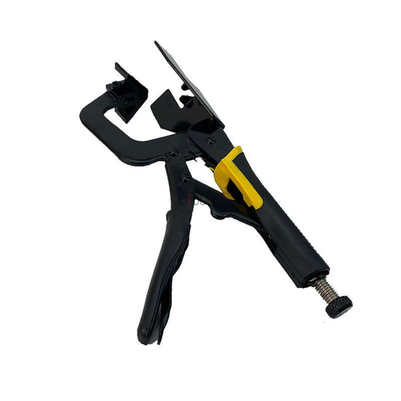 Woodworking Right Angle Clamp Woodworking Clip Oblique Hole Locator Anti-displacement Quick Fix Righ