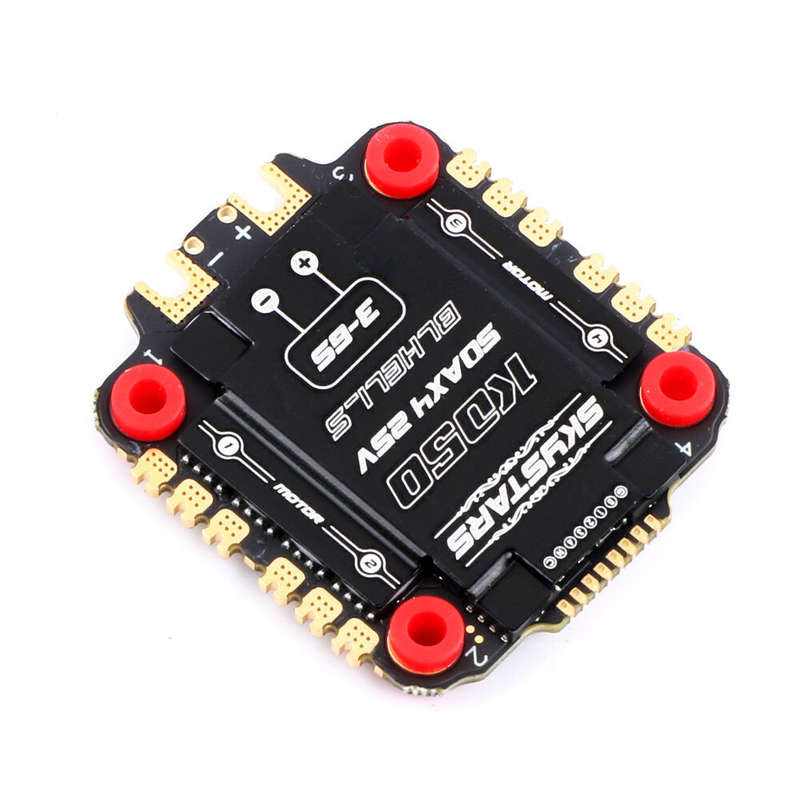 30.5x30.5mm Skystars KO50 50A 3-6S BLHeli_S Dshot600 4in1 Brushless ESC for DIY Freestyle FPV RC Rac
