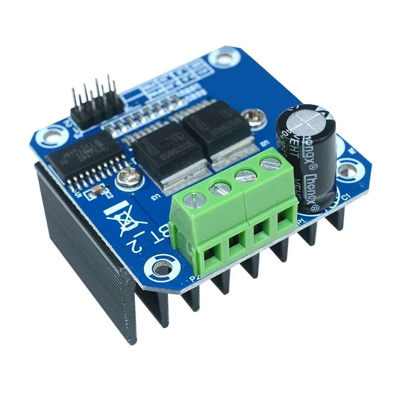 3Pcs Geekcreit Semiconductor BTS7960B 5V 43A H-bridge Motor Driver Module