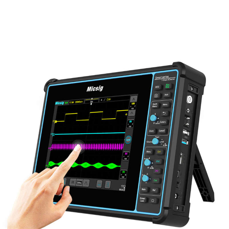 Micsig STO2002 Tablet Oscilloscope 200MHz Bandwidth 1G Sa/s Sampling Rate 8-inch Touchscreen Advance