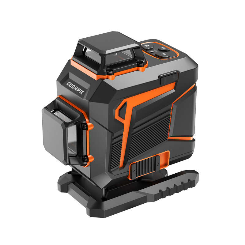 Laser Level GOCHIFIX 4x360 16 Line 4D Self Leveling Green Laser Level Horizontal Vertical Level Tool