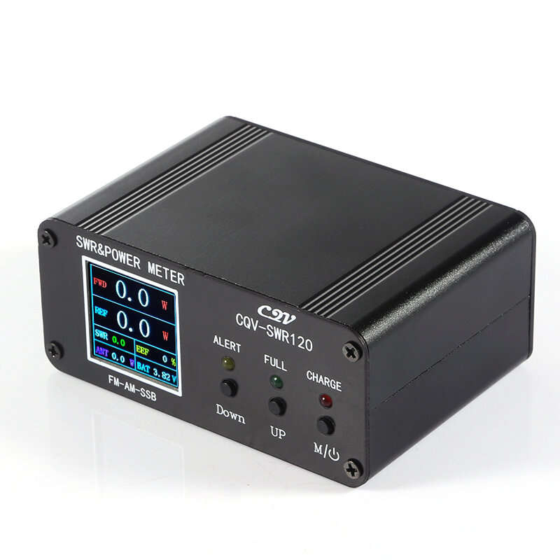 CQV-SWR120 120W SWR Power Standing Wave Meter High Standing Wave Alarm Function 240 * 240 Full Color