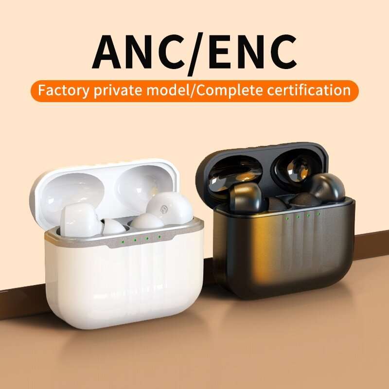 J7 TWS bluetooth 5.2 Earphone HiFi 9D Stereo Surround Sound ANC/ENC Noise Cancelling 500mAh Battery
