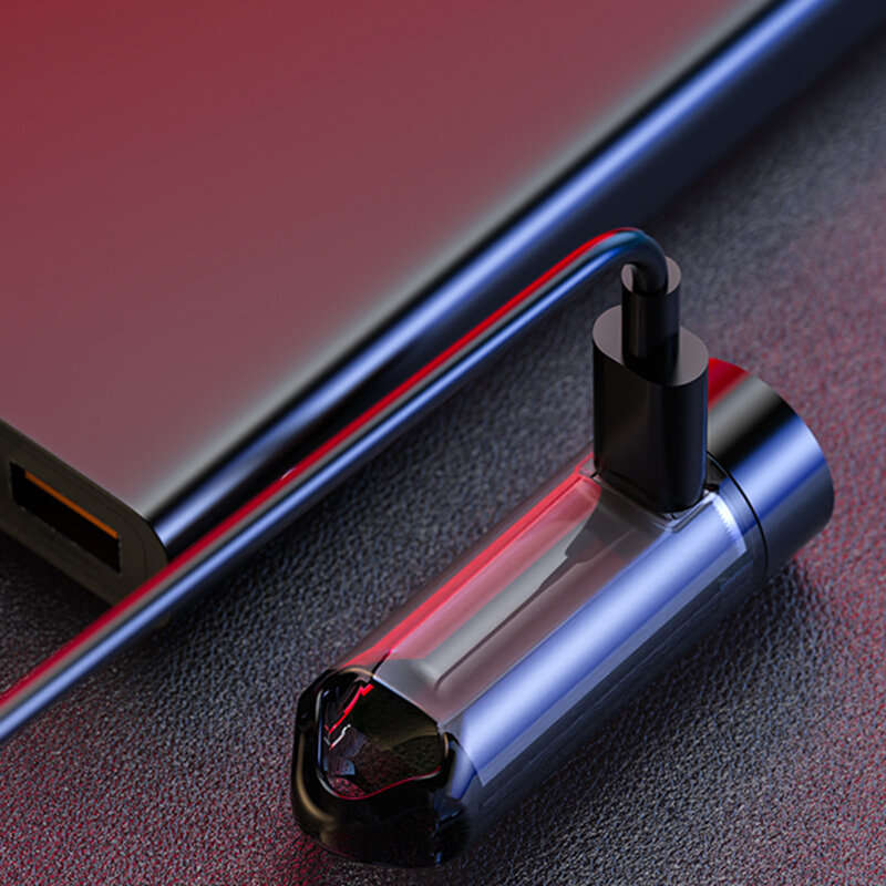 7 Light Modes Bright LED Mini Keychain Flashlight UV Light Red Blue Signal Lamp Portable Mini Flashl