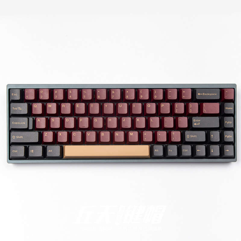 GMK Red OEM Profile Keycap 135 Keys Mechanical Keyboard DIY Custom PBT Double Shot 61 60 Black Retro