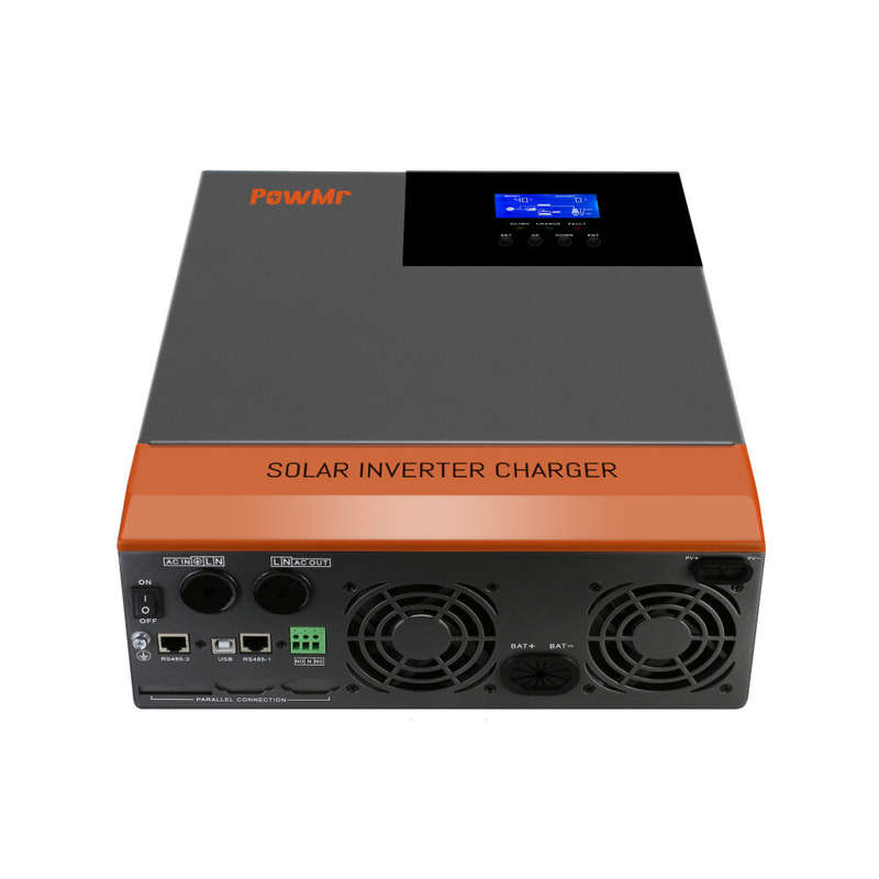 PowMr 5000W High Frequency Pure Sine Wave Photovoltaic RV Inverter Lithium Battery 48V to AC220/230V