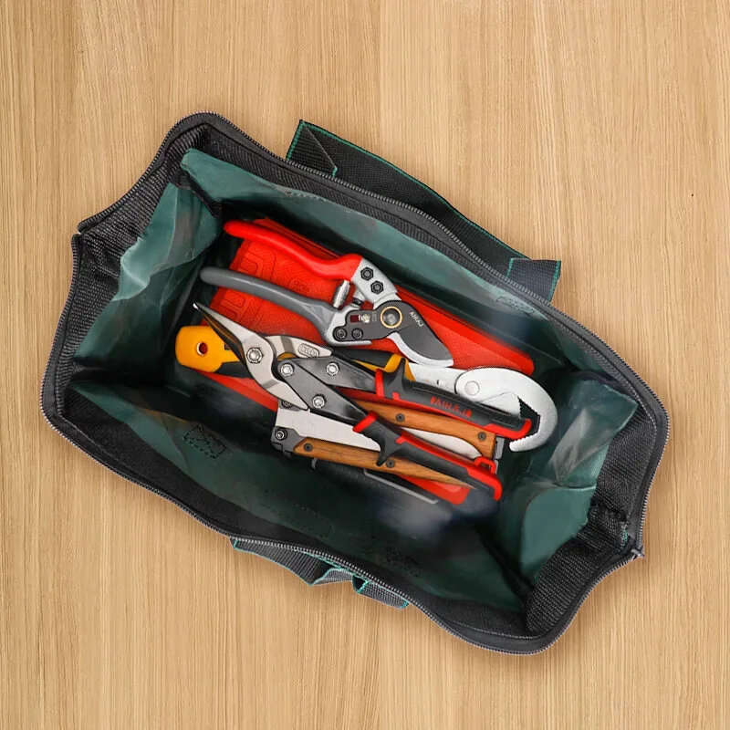 AIRAJ 13-Inch Portable Tool Bag Tool Storage and Organizer with Waterproof Construction and Multiple