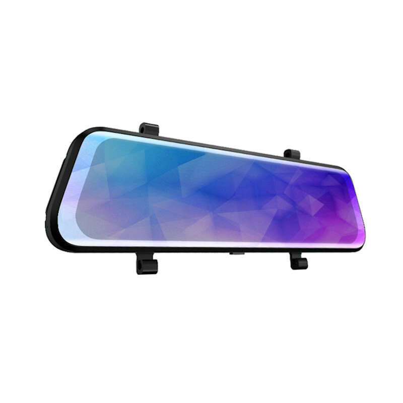 904 10 Inch 1080P Rearview Mirror Dash Cam 2.5D IPS Touch Screen Night Vision G-sensor 24H Parking M