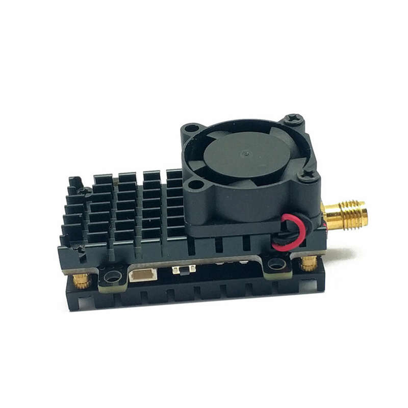 EWRF Long Range FPV System 5.8Ghz 2W FPV Wireless VTX Transmitter 2000mW and 3 Channel Dual Video Ca