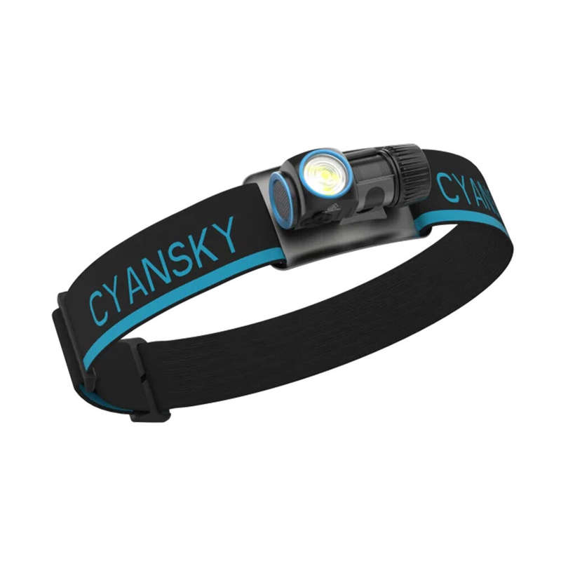 CYANSKY HS3R 1100lm Mini L-Shaped Multifunctional Rechargeable Headlamp with Red Light Lightweight U