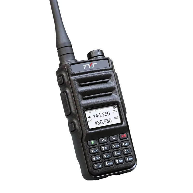 TYT TH-UV88 5W Walkie Talkies Dual Band Two Way Radio VHF/UHF 200 Channels VOXs FM Radio LCD Display