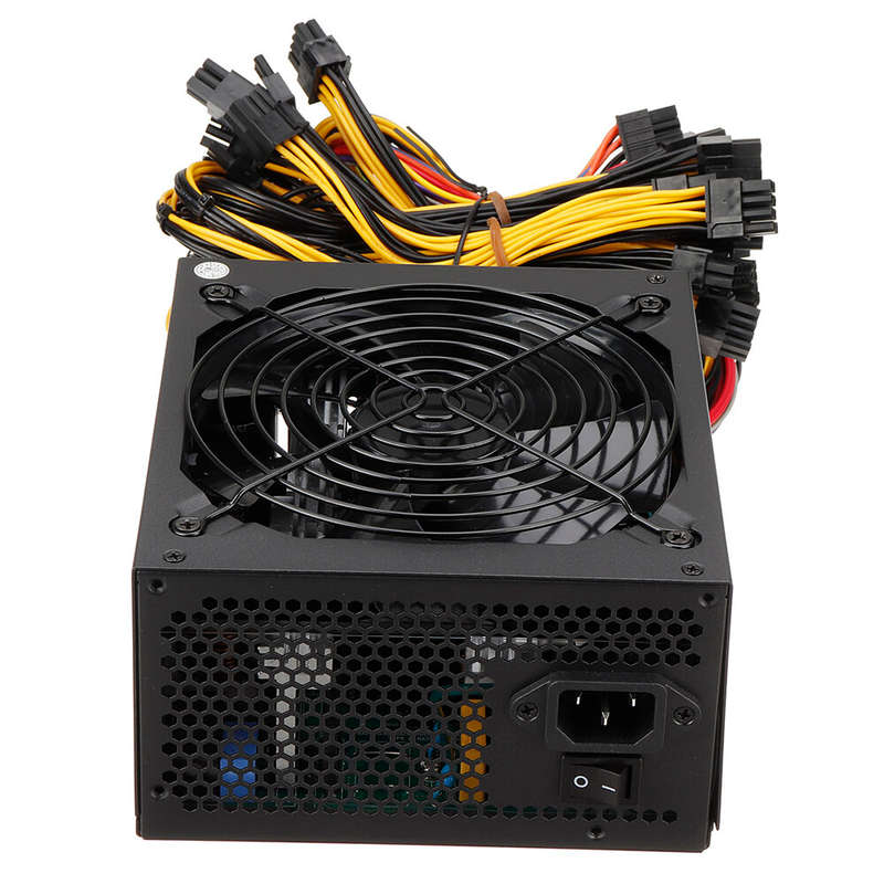 2000W Miner Graphics Card Power Supply For Mining 180~240V 80Plus Platinum Certified Atx Psu