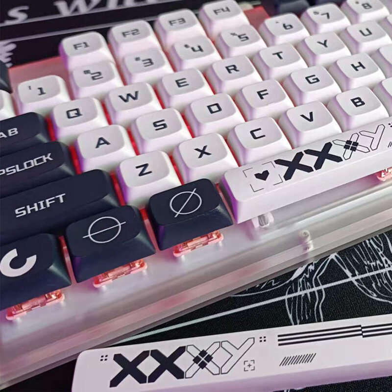 118 Keys Print Theme PBT Keycap Set XDA Profile Sublimation DIY Custom Keycaps for Mechanical Keyboa