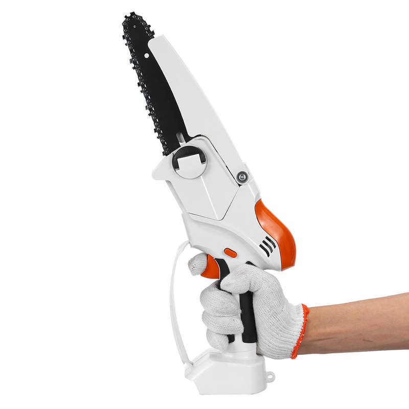 6 Inch Portable Electric Chain Saw Mini Cordless Rechargeable Woodworking Wood Cutting Tool For Maki