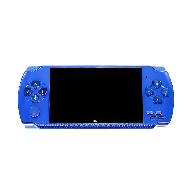 X6 8GB 10000+ Games 4.3 inch High Definition Retro Handheld Video Game Console Game Player for GBA N