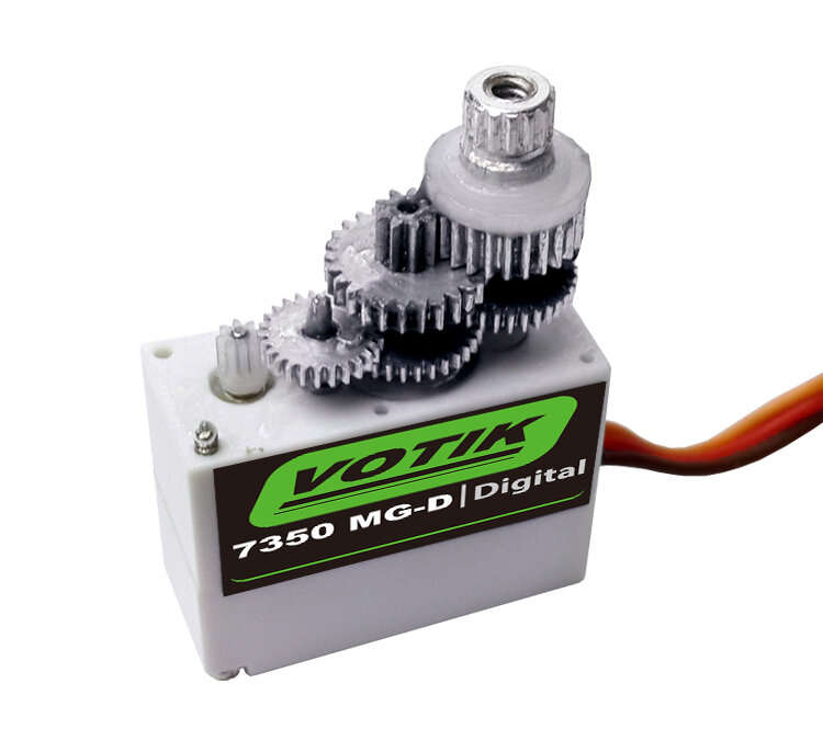6pcs PTK VOTIK 7350 MG-D 5g Digital Servo Metal Gear For EPP E3P Airplane Indoors Mini RC Aircraft H