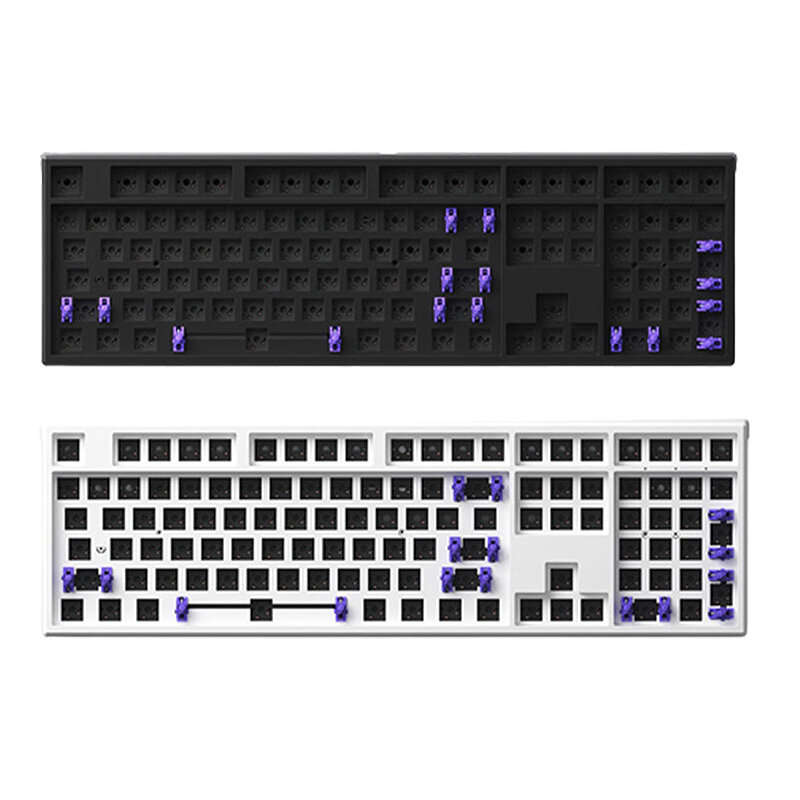 MONSGEEK MG108W Keyboard Customized Kit 108 Keys Hot Swappable 3pin/5pin Switch 100% Dual-mode USB T