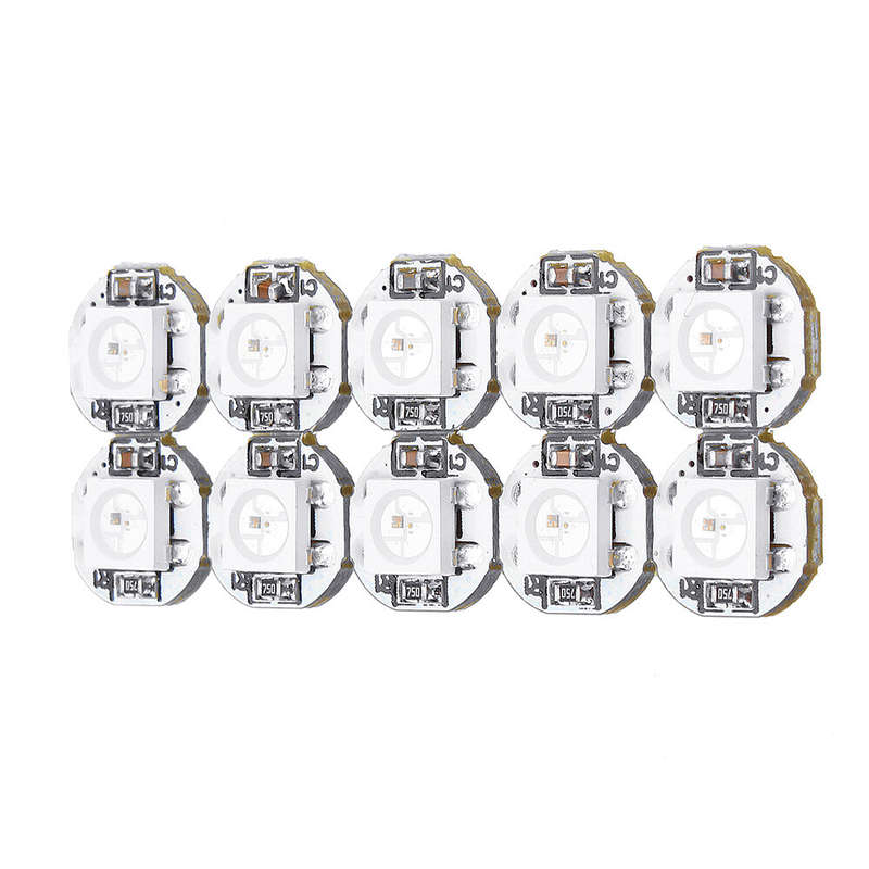10Pcs Geekcreit DC 5V 3MM x 10MM WS2812B SMD LED Board Built-in IC-WS2812